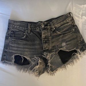 Free People Loving good vibrations shorts